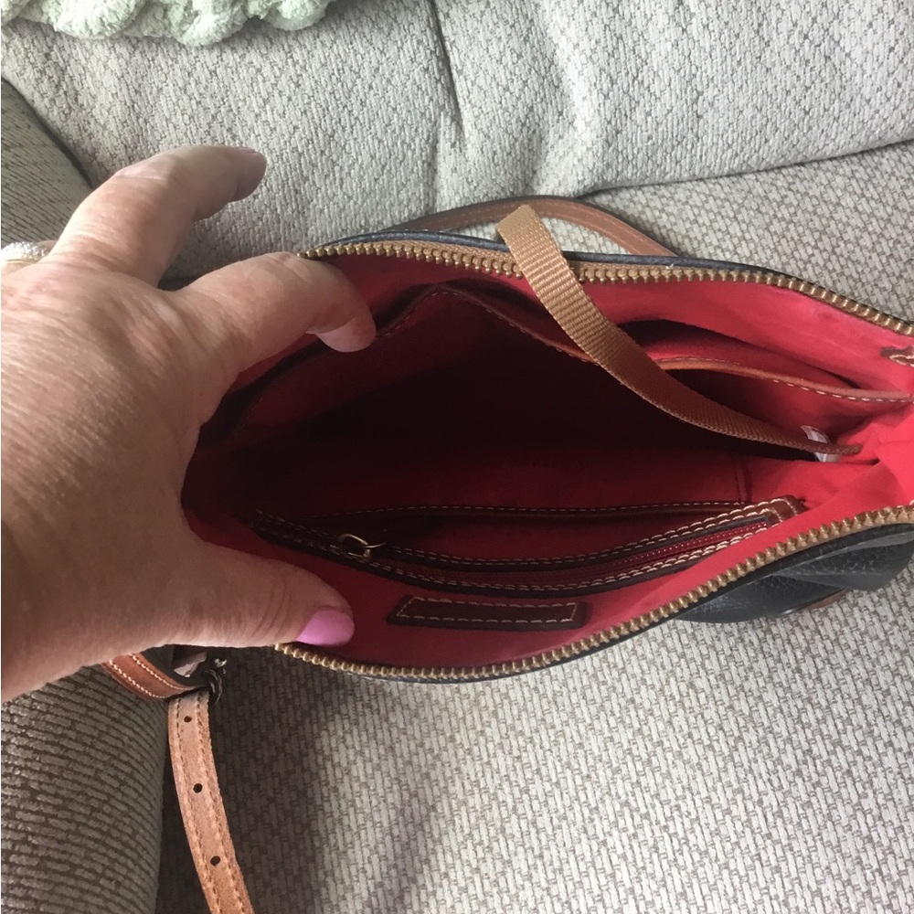 Dooney & Bourke Black pebble leather crossbody purse - Picture 9 of 10